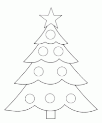A very simple Christmas tree