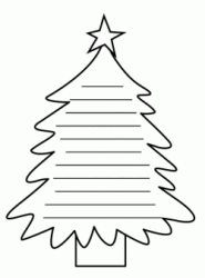 The design of a christmas tree