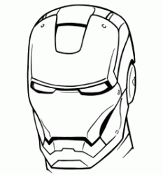 the Iron Man mask