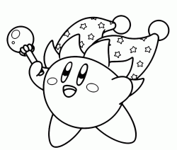 Kirby Beam with his wand
