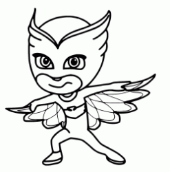 Owlette is able to fly by using Super Owl Wings