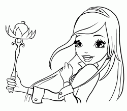 Rose with her magic wand