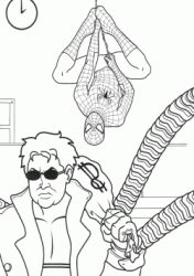 Doctor Octopus with the loot