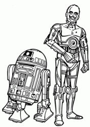 C-3PO and inseparable friend C1-P8