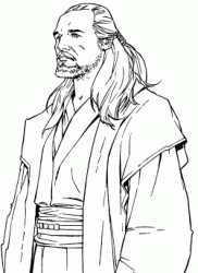 The Jedi Master Qui-Gon Jinn