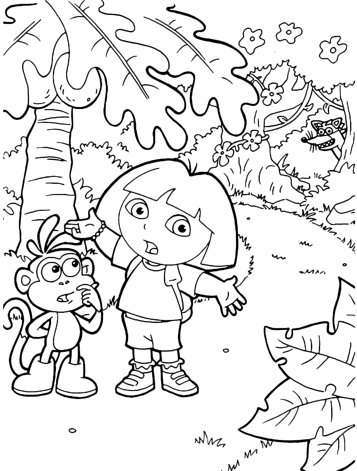 Swiper Coloring Pages
