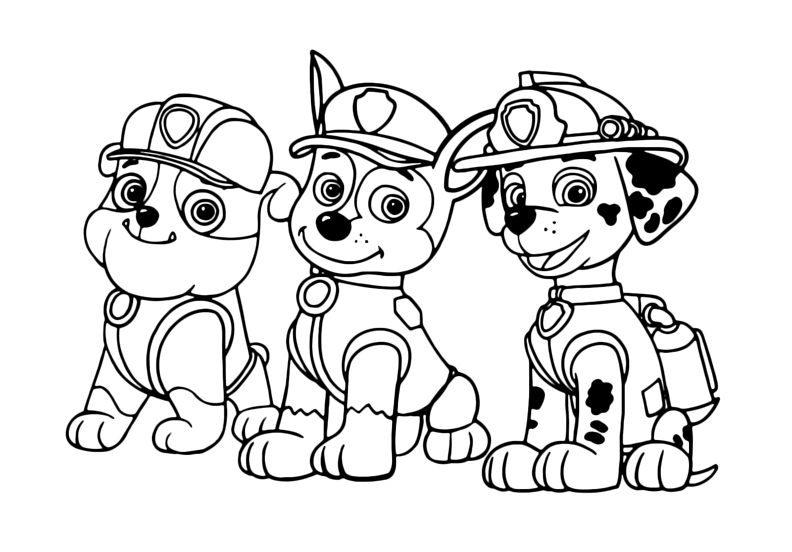 Download 205+ Paw Patrol Rubble S Coloring Pages PNG PDF File