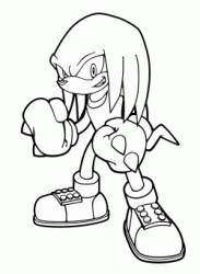 "Sonic Boom" coloring pages