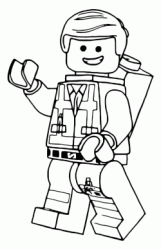 lego movie president business coloring pages