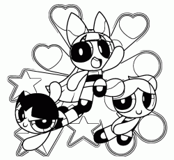 The Powerpuff Girls Coloring Book: +100 Pages High Quality Exclusive  Illustration For All Ages, Preschoolers, Kids (Ages 3-6, 6-8, 8-12)  (Paperback)